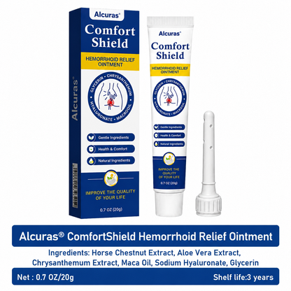 Alcuras® ComfortShield Hemorrhoid Relief Ointment