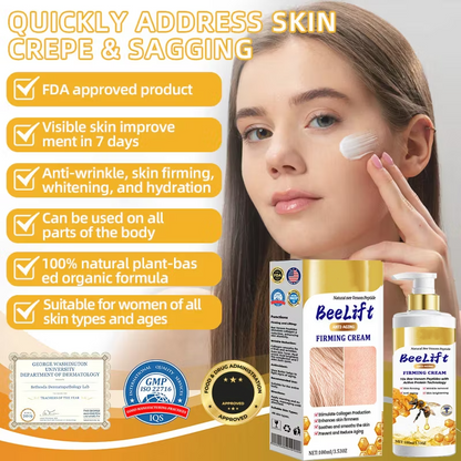 Alcuras™ BeeLift Anti-Aging Firming Cream,Address Crepe & Sagging(🔥49% Off for a Limited Time!)