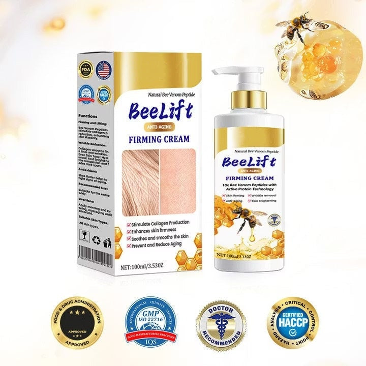 Alcuras™ BeeLift Anti-Aging Firming Cream,Address Crepe & Sagging(🔥49% Off for a Limited Time!)