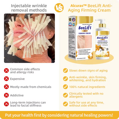 Alcuras™ BeeLift Anti-Aging Firming Cream,Address Crepe & Sagging(🔥49% Off for a Limited Time!)