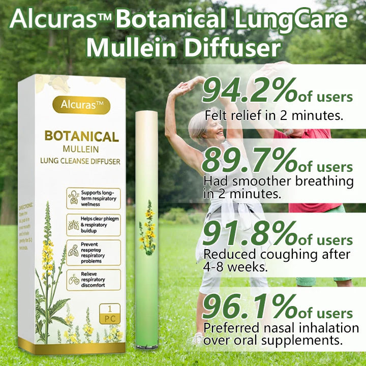 Alcuras™ Botanical LungCare Mullein Diffuser